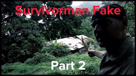 survivorman fake